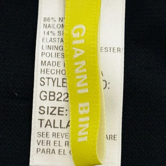 Gianni Bini Black Pink White Leopard Print Swimwear Bikini - Picture 8 of 10